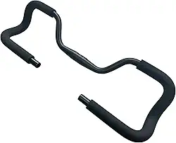 UPANBIKE Bicicleta Borboleta guidão liga de alumínio Ampla barra de descanso de três dimensões com capa de esponja para Trekking Mountain Bike Road Bike (31,8 mm620 mm)