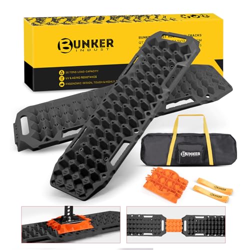 BUNKER INDUST Off-Road Traction Boards with Jack Lift...