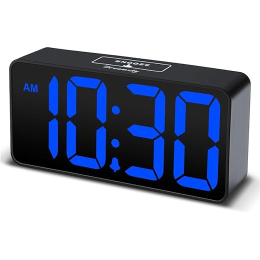 DreamSky Small Digital Alarm Clock