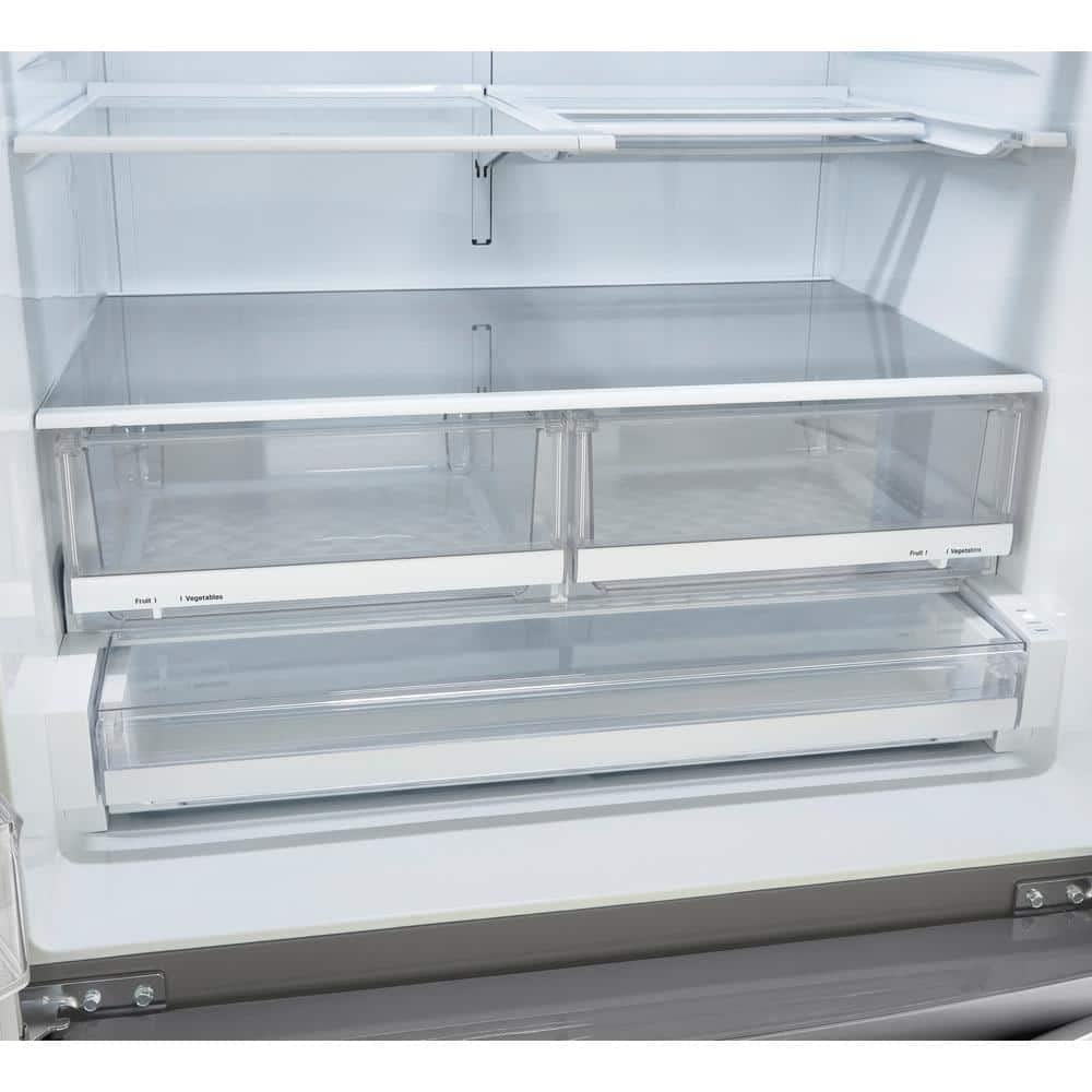 22 Cu Ft. Smart Counter Depth Double Freezer Refrigerator on Fridge.com - View 6