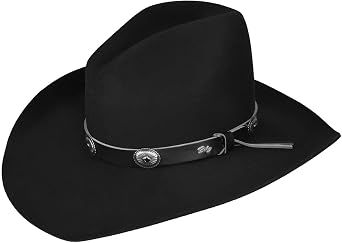 Bailey of Hollywood Western Mens Wool Felt Tombstone Hat