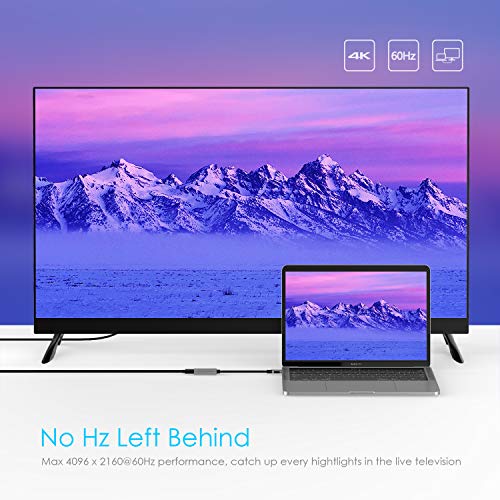image for LENTION USB C to HDMI Adapter, 4K/60Hz Digital AV Compatible MacBook P