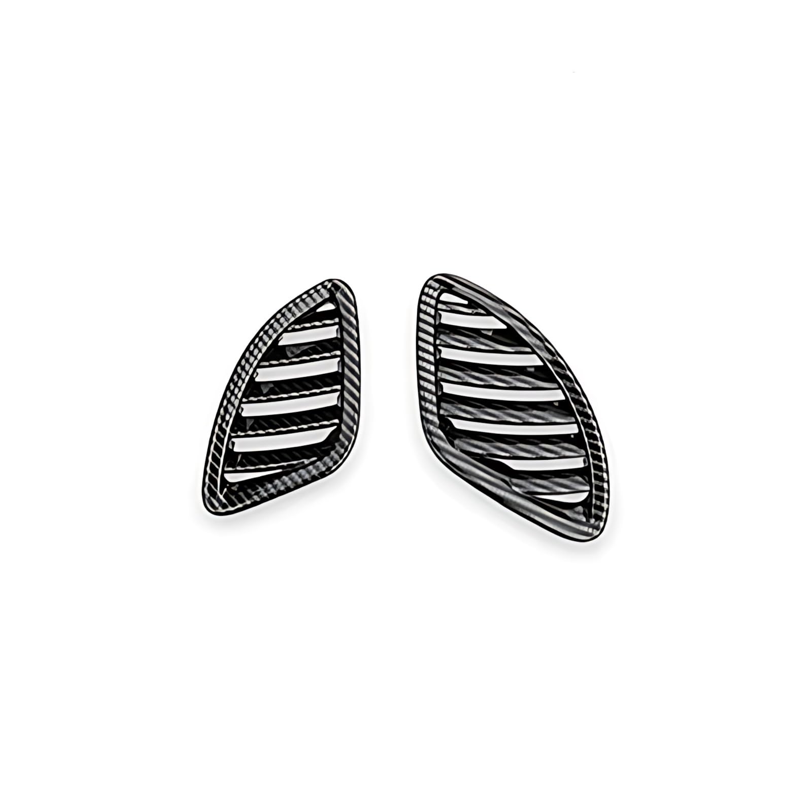 Dashboard Trim Air Vent Compatible with Kia for Stinger 2018-2022 LHD RHD Car Dashboard Upper Air Vent Trim Frame Air Outlet Decorative Cover Sticker