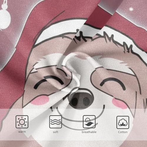 Cute Sloth Christmas Girls Underwear Toddler 2t Cotton Panties Little Girl Animal Underpants Briefs3