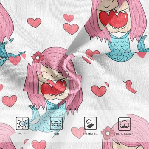 Cute Mermaid Red Heart Toddler Boy's Underwear 2T 202c12943