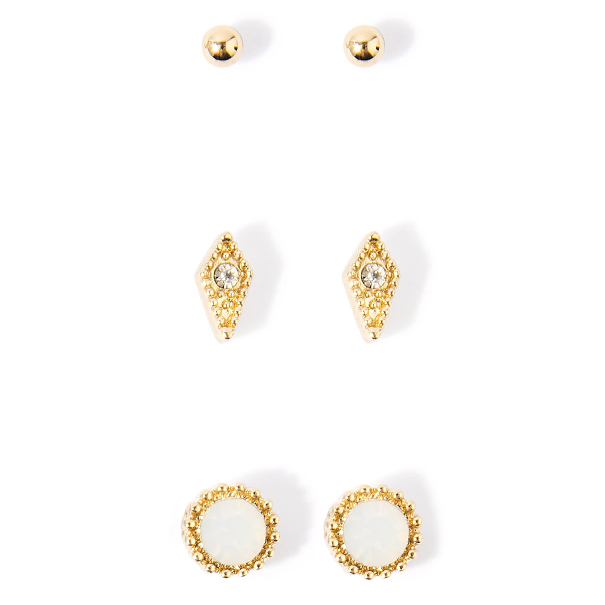 See full amazon price history chart for Accessorize London Womens green Set of 3 Pretty Opal Stud Earring Pack Accessorize London Womens green Set of 3 Pretty Opal Stud Earring Pack (B0B5679SQM) Amazon Price History, Amazon Price Tracker