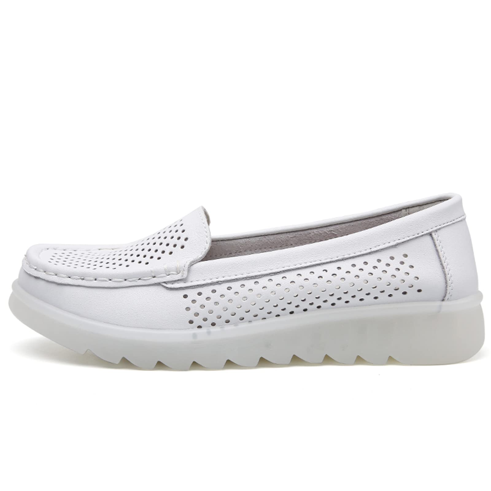 REXSVAN Women's Nurse Shoes Comfortable Walking Work Shoes Light and Breathable Nursing Shoes Lefu Shoes