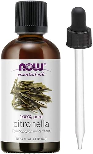 NOW Foods Aceite esencial citronela 4 onzas lĂquidas 1 cuentagotas de vidrio NOW Foods Aceite esencial citronela 4 onzas lĂquidas 1 cuentagotas de vidrio