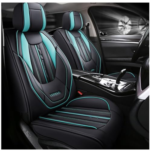 FYYUKX (元のもの)カーシートカバー適用 ホンダ N-BOX/N-BOX カスタム JF1/JF2 H23〜H27 車の保護カバー/アクセサリー,黒と緑