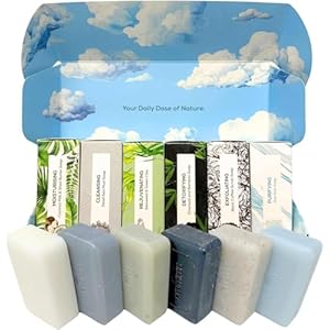 Natural Cleansing Soap Set (6 x 100g Bars) Natural Cleansing Soap Set 6 x 100g Bars