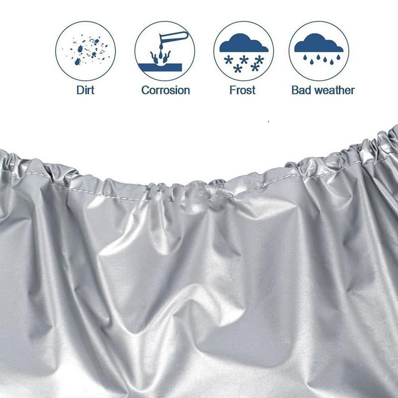 Borsa per Pneumatici 2/4pcs copertura di protezione del pneumatico pneumatico della ruota for RV Camper Camper Touring 27-29 pollici rimorchio cappuccio protettivo impermeabile all'ombra (Color : 4pc