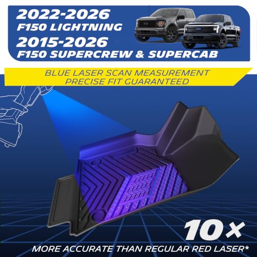 Image of Michelin Vehicle Mats for 2015-2026 Ford F150 /2022-2026 Lightning, 1st Row