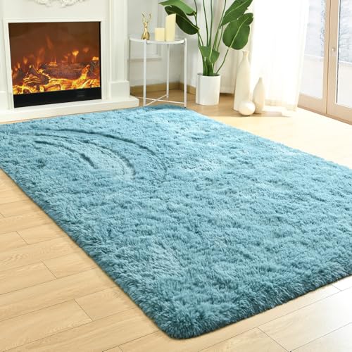 Merelax Soft Modern Indoor Large Shaggy Rug for Bedroom Livingroo...