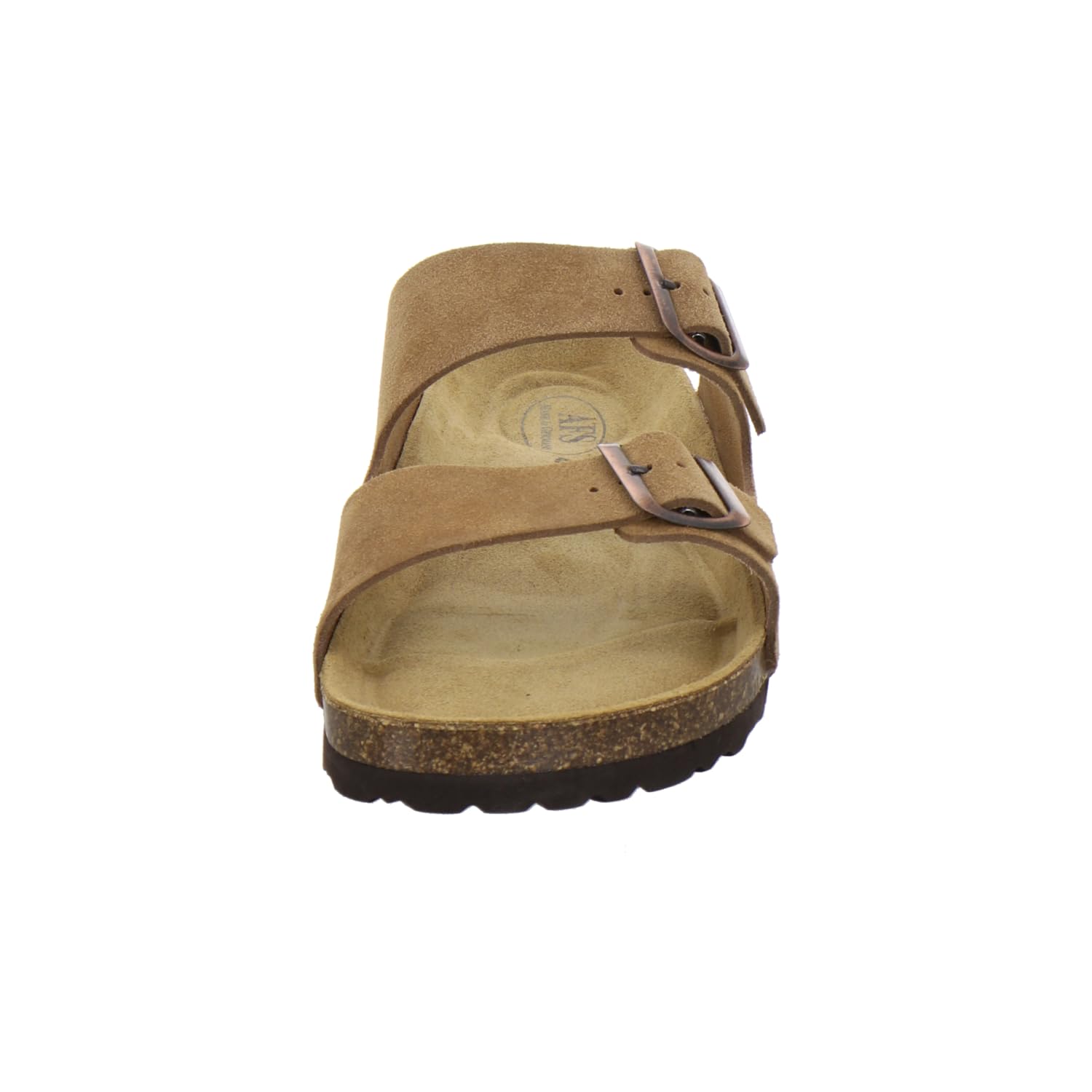 AFS-Schuhe, 3100 - Comodi sandali da uomo, in pelle, da casa e da lavoro, prodotti in Germania