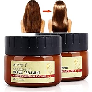 Magical-Keratin-Hair-Treatment-Mask-2pcs-Advanced-Molecular-Hair-Roots-Treatment-Professtional-Hair-Conditioner-5-Seconds-to-Restore-Soft-Hair-Deep-Conditioner-Suitable-for-Dry-Damaged-Hair-60ml NIFEISHI Magical Keratin Hair Treatment Mask, 2pcs Advanced Molecular Hair Roots Professtional Hair Conditioner, 5 Seconds to Restore Soft Hair, Deep Suitable for Dry & Damaged Hair-60ml