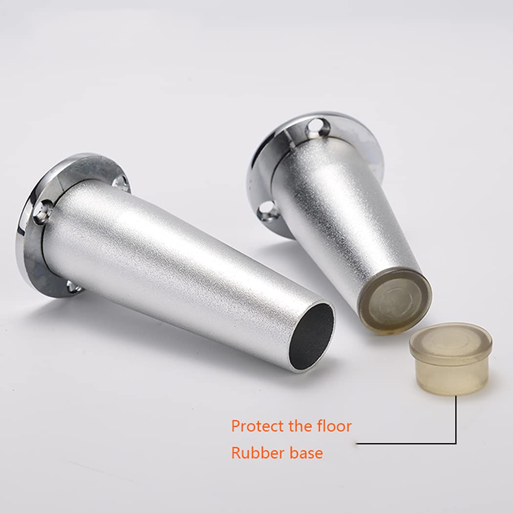 Regulowane nóżki meblowe ze stopu cynku, nowoczesna sofa, zamiennik metalowego wspornika łóżka, 4 sztuki (8 cm)