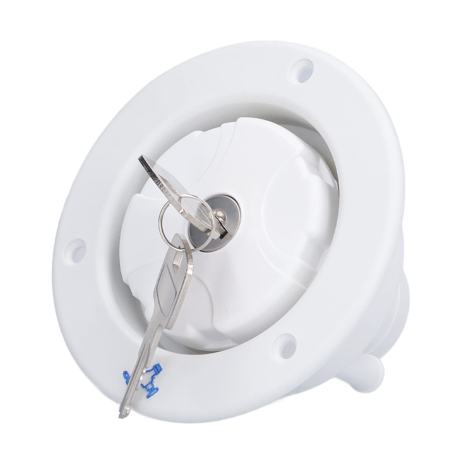 Buy RV Gravity Water Inlet, Lockable White Anticorrosion PP Plastic