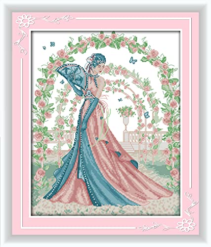 Peinture au diamant 5D adulte, le cadeau amusant et créatif femme fleur