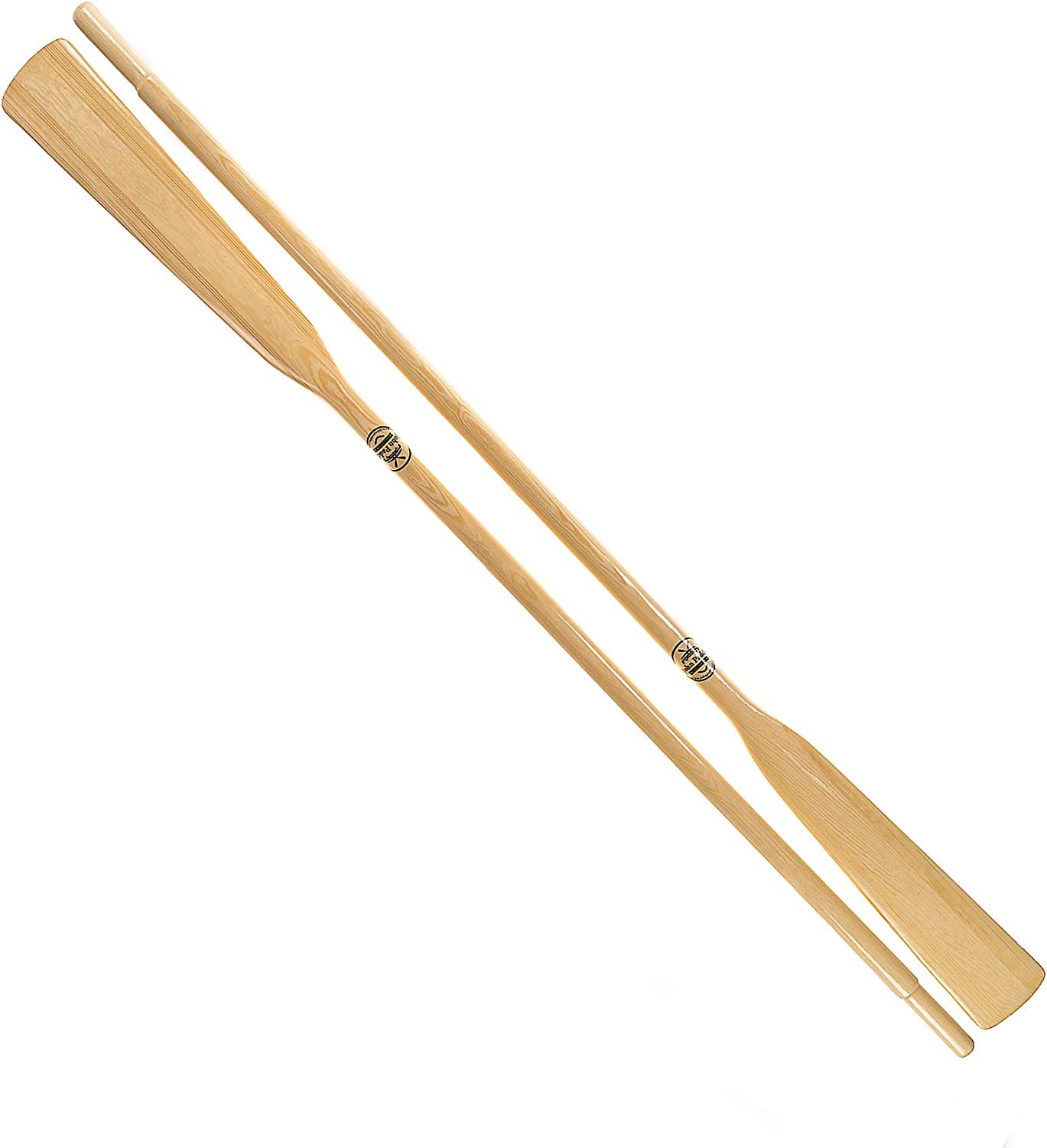 John Paddle Set:1 Paar (2 Stück) Holzruder Bootsriemen EU Produktion (165 cm, Nur Ruder)