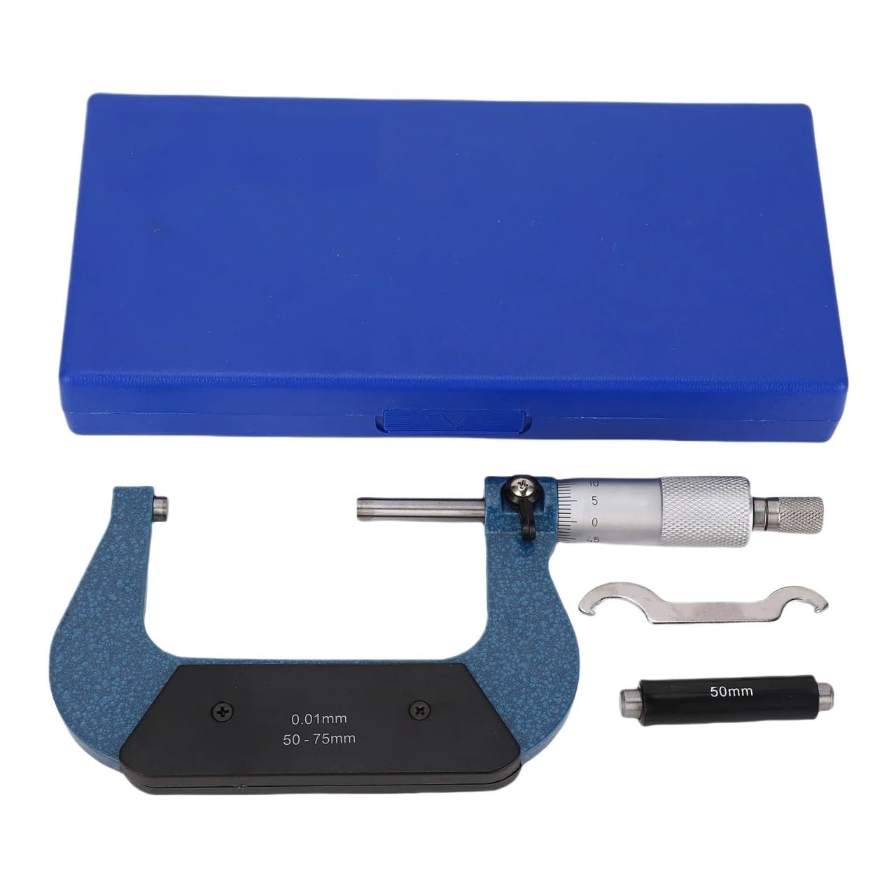 Mikrometer 50–75 mm, 0,01 mm Länge, Durchmesser, Dicke
