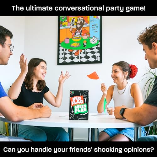 Lucky Egg, Fun Red Flag Green Flag Party Game, 230 Diverse Questions, Board Game for Adults Adult Party Games - Image 3