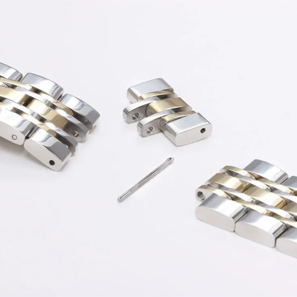 Obejrzyj Paski Zakrzywione opaska ze stali nierdzewnej 16 mm 18 mm 19 mm 20 mm 21 mm 22 mm 22 mm Bliste Butterfly Bluckle