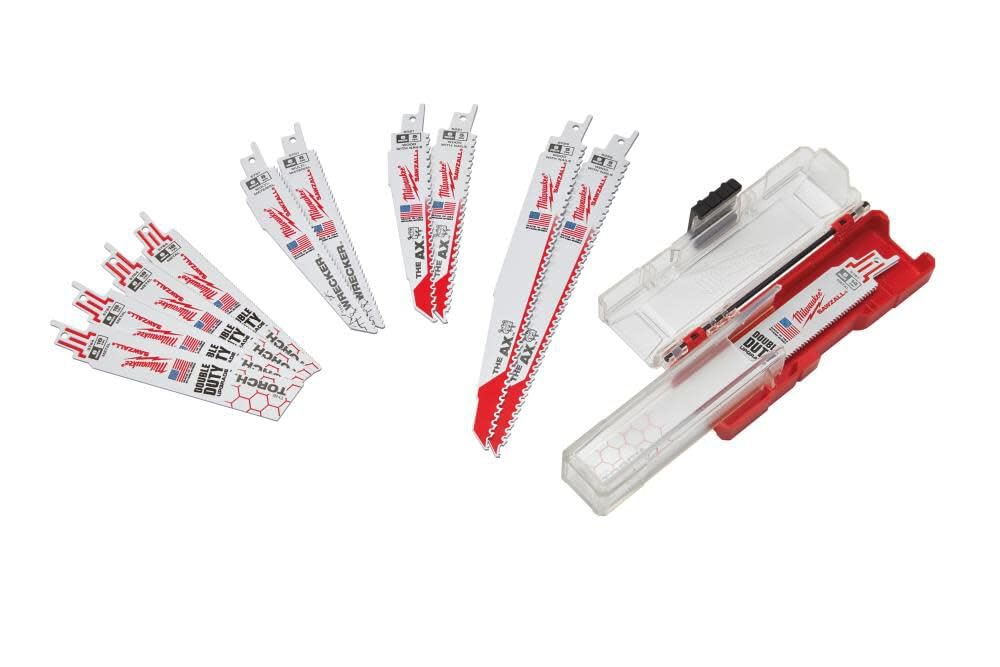 Electric Tool 49-22-1129 Sawzall Reciprocating Saw Blade Set, 12 Pc, White