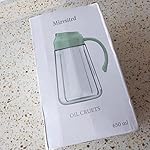 Mizvsitrd-Large-Capacity-650ml-Oil-cruets-Automatic-Opening-with-Non-Slip-Handle-Does-not-drip-Oil