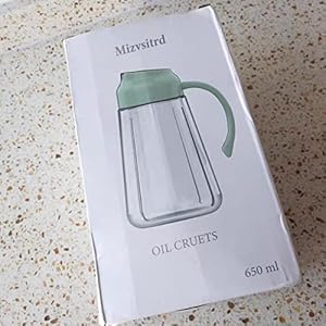 Mizvsitrd Large Capacity 650Ml Oil Cruets, Automatic Opening, With Non-Slip Handle Does Not Drip Oil 1 51l+ntqi3+l. sl500 . ss300