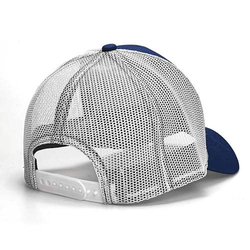 Image of Sport hat Trucker Hat for Men Women Classic Football Fans US Cities Mesh Adjustable Embroidered Baseball Cap