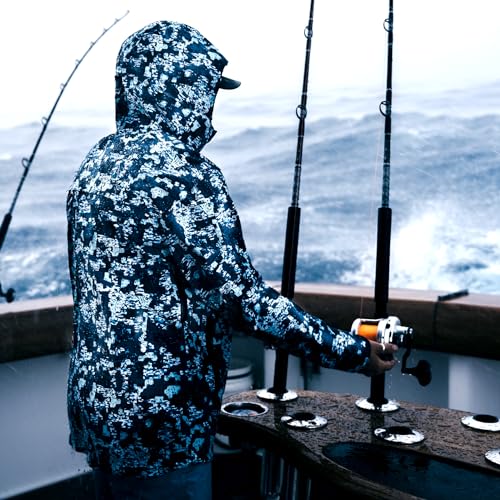 FORLOH Men's Airalite Rain Jacket - Lightweight Waterproof Rain Coat | Breathable, Packable, Fishing & Hunting Jacket3