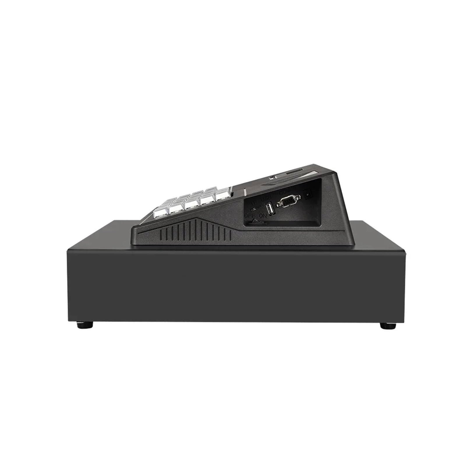 Caja Registradora, Caja Registradora para Tiendas Minoristas, Máquina Pos Inteligente para Supermercados con Control De Precios para Pequeñas Empresas Ecr600,
