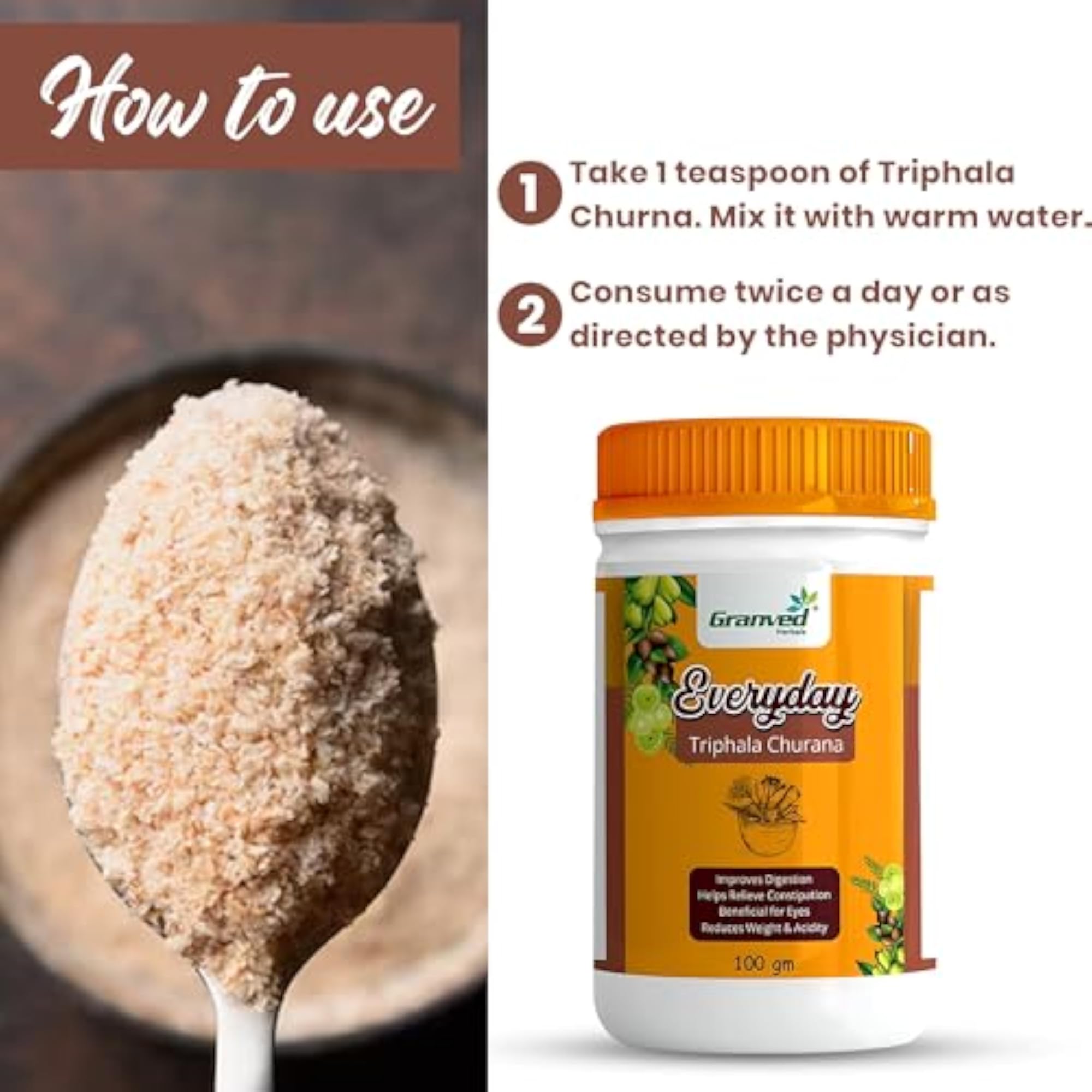 Granved Everyday Triphala Churna 100g
