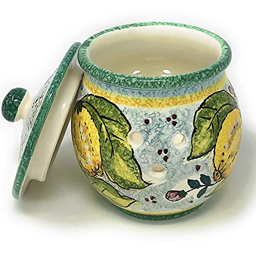 Hand-Painted Italian Ceramic Chilli Pepper Jar Holder – Authentic Tuscan Artistry - Image 2