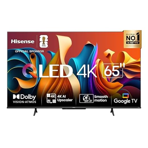 Hisense Smart TV UHD 4K QLED 65" Polegadas 65Q6N Google TV com HDR10+, Dolby Atmos, Sports Mode, Game Mode Plus e Compatível com Alexa