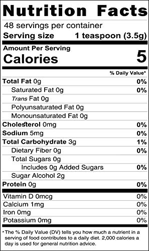 Keto Sprinkles, 6 oz. Larger Value Size, Dye Free, Non-GMO, Plant-Based, Vegan, Gluten Free, All Natural, No Artificial Coloring, Sugar Free Sprinkles, 1g Net Carb (Rainbow, Single Package) - Thumbnail 2