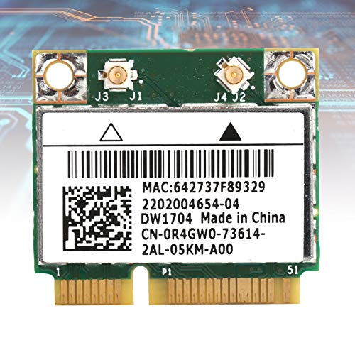 Tarjeta de red inalámbrica bcm943142hm 802.11 b/g/n Half Mini Pci-e WiFi Bluetooth 4.0 para 7/8/10, compatible con xps 2710 17 tr miniatura 5