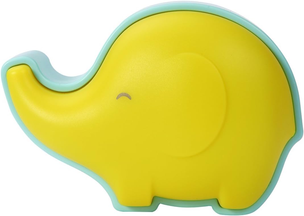 Crazywan Kids Small Night Light with Sensor Plug-in Wall Night Lamp for Children.(Blue&Yellow)