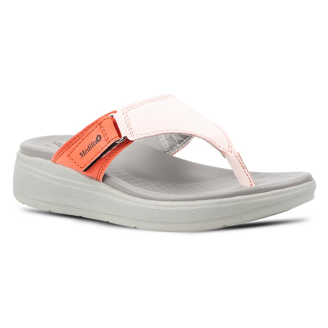 medifeet Women's Side V-strap Sandals-picture-46