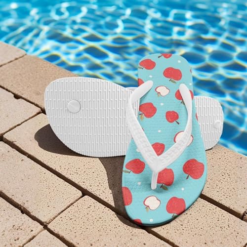 Girl's Flip Flops Kid's Non-Slip Sole Quick Drying Beach Slippers Slide Sandals White Straps3