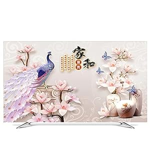 Huis 80in Indoor TV Dust Cover, Cover Type TV Screen Protector Voor Lcd Led Decoratie Televisie Set Cover Waterdichte…