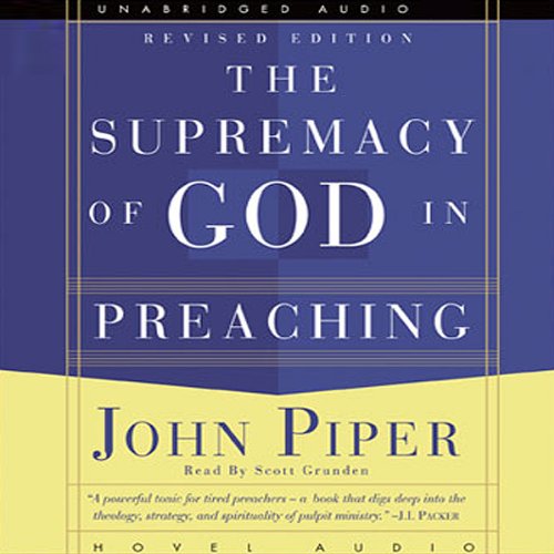 Cover art for Supremacy of God in Preaching