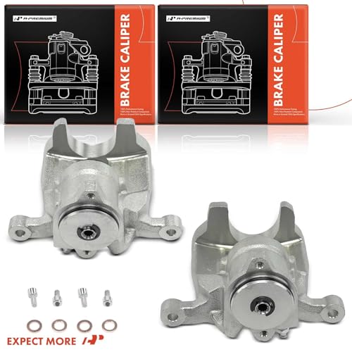 A-Premium Disc Brake Caliper Assembly Without Bracket Compatible with Land Rover Range Rover Evoque 2012 2013 2014 2015 2.0L - Rear Side by A-Premium - Used condition - Image 8