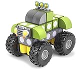 Velcro Kids, Velcro Brand Blocks | Building Blocks, Lightweight Foam | 21 Piece, Compatible with Other Cars/Trucks | Monster Truck, Age 3+