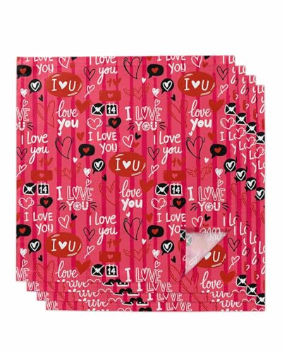 Servilletas de Tela Rojas 20x20 Pulgadas Pack x4 miniatura 1