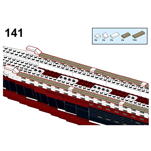 Likecom Modellino di nave da crociera, MOC 55935
