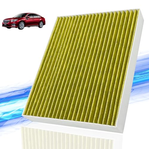 レガシィB4 エアコンフィルター 活性炭入り PM2.5対応 脱臭 抗菌 防カビ 花粉 抗ウィルス スバル BN9 H26.10~R2.7 交換用 車用 特殊5層構造 脱臭 適合品番 87139-52020 WeCar