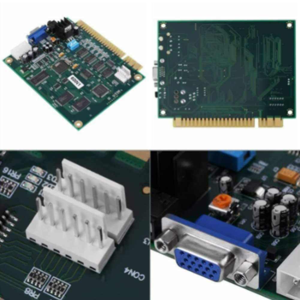 60 in 1 Multicade PCB Board Arcade Game Board Orizzontale con uscita VGA del cavo 28P per Jamma Arcade