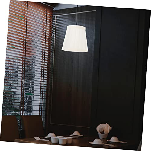 Image of Vintage Barrel Lampshade Cloth Cover for Ceiling Wall and Table Lamps Easy to Install Dustproof Design for Decor