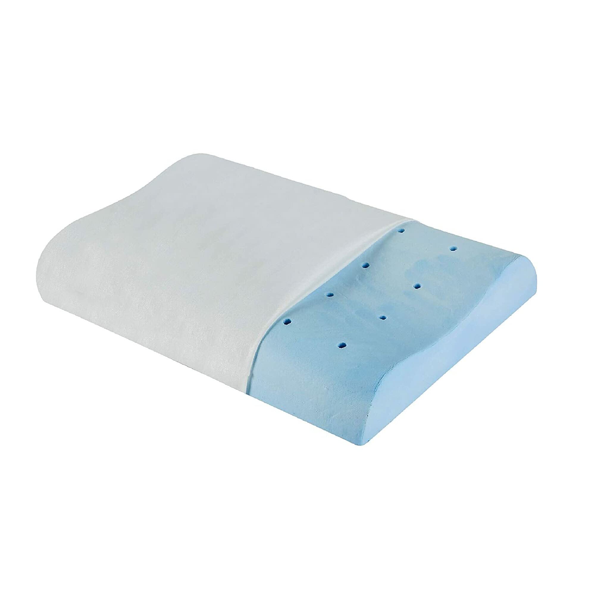 Buy The White Willow Cervical Orthopedic Memory Foam Cooling Gel King